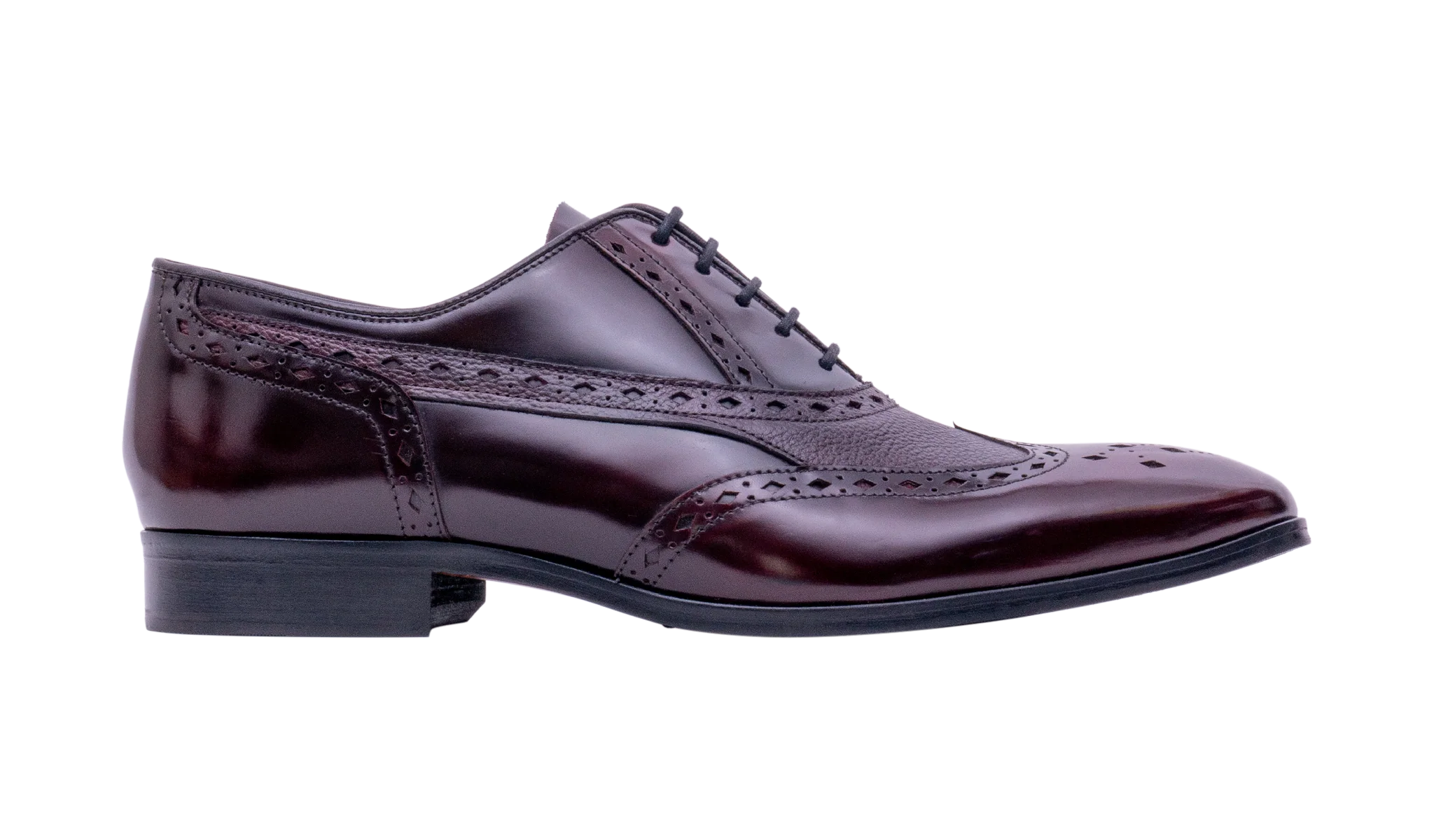 Bampton - Burgundy Hi-Shine/Grain - Image 2