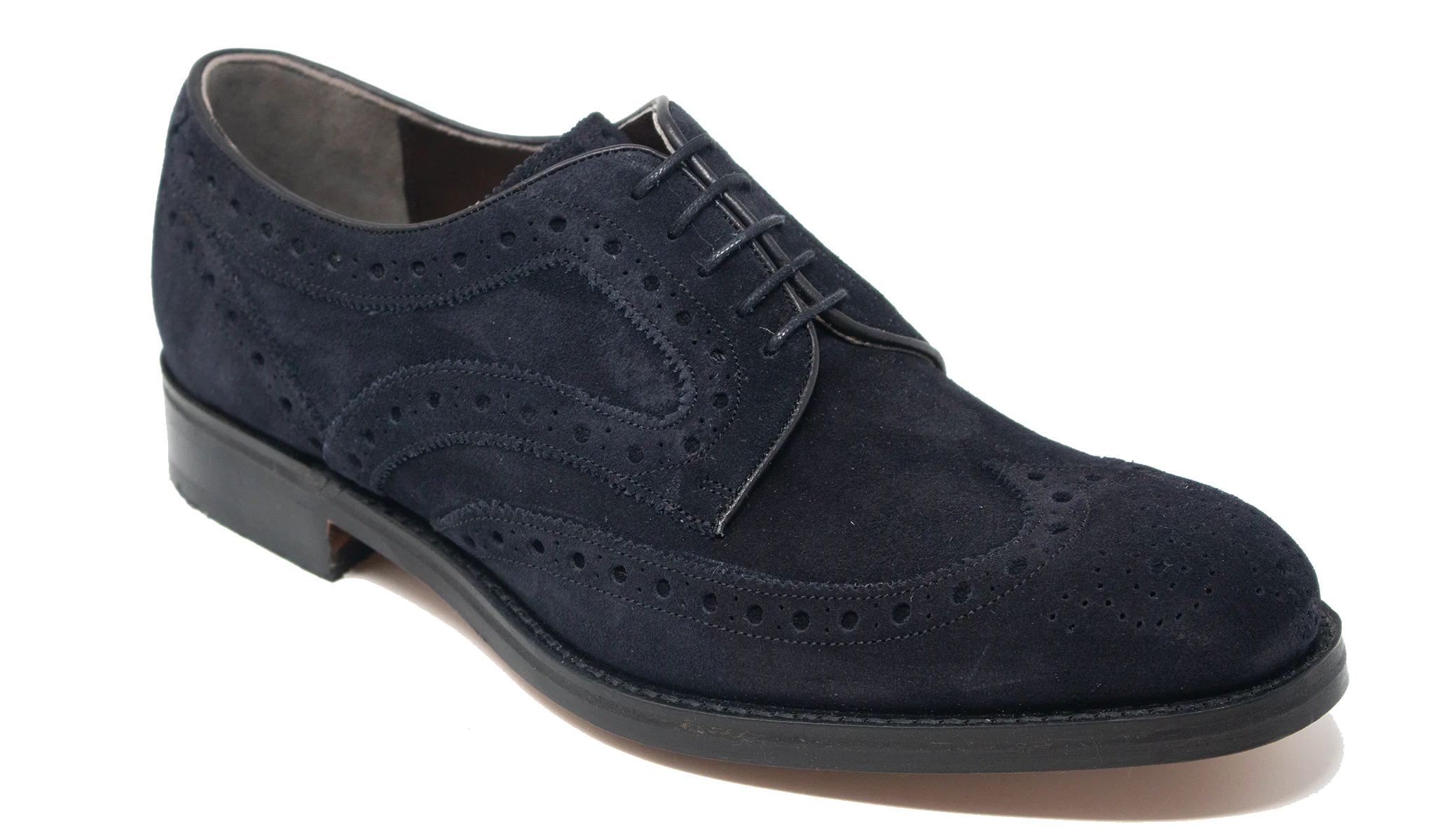 Blair - Navy Suede