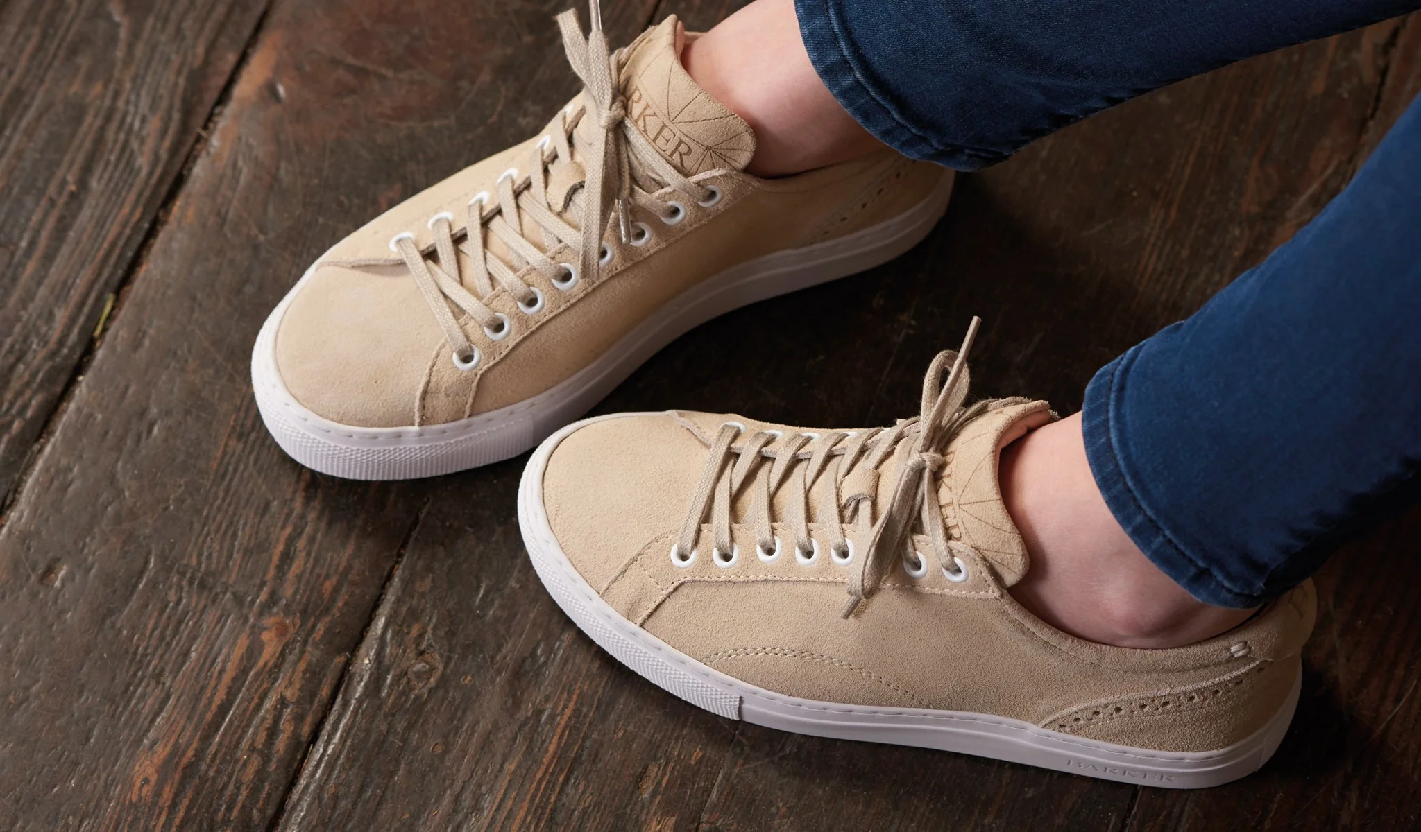 Isla - Cedar Calf Rubber Cup Sole Womens Sneaker - Image 5