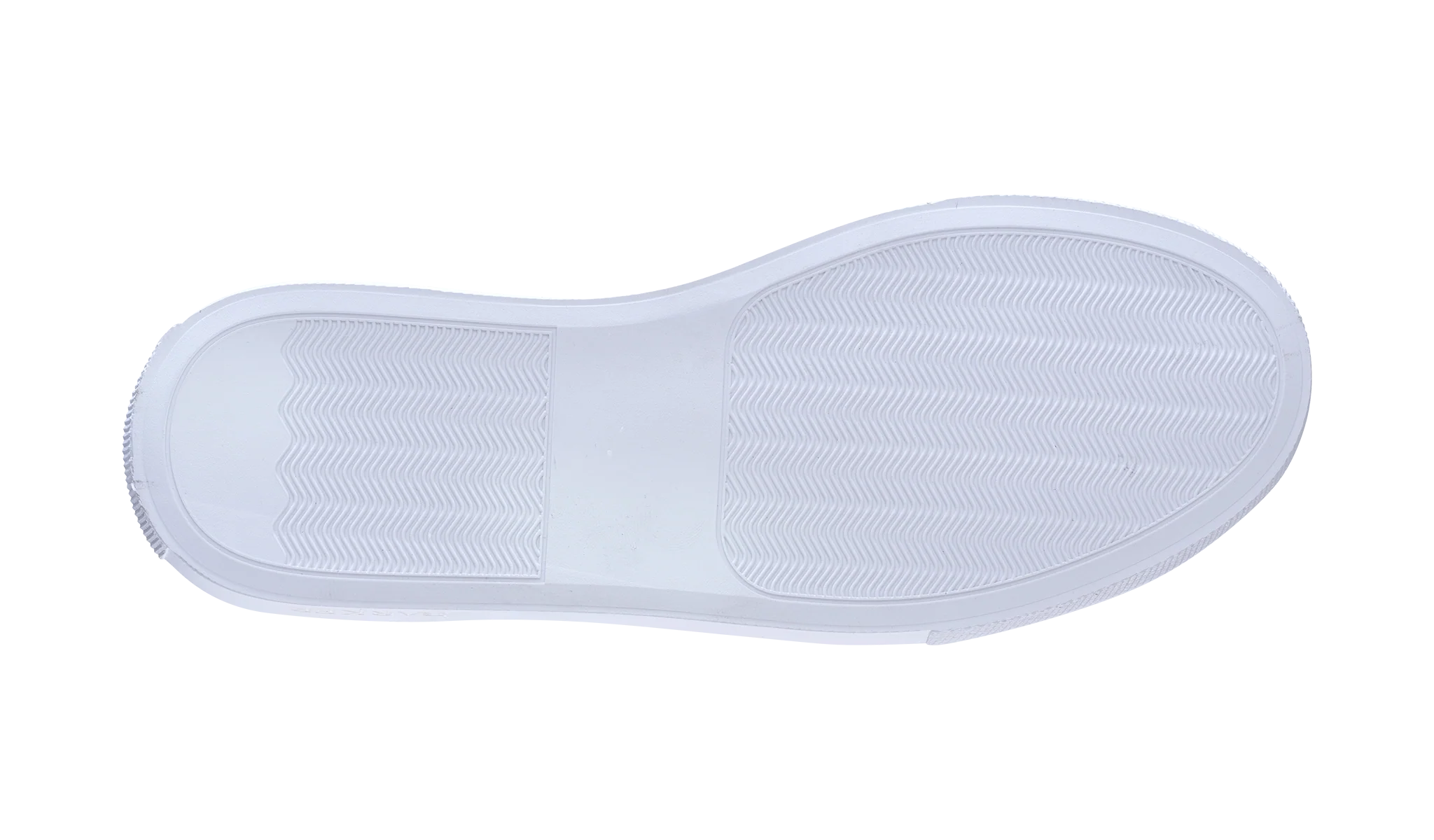 Isla - White Calf / Studs Womens Rubber Cup Sneaker Shoe - Image 4