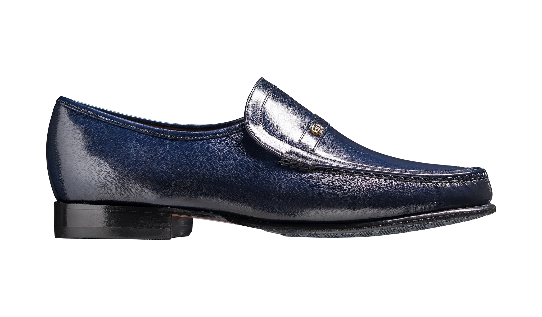 Jefferson - Navy Kid Loafer - Image 2