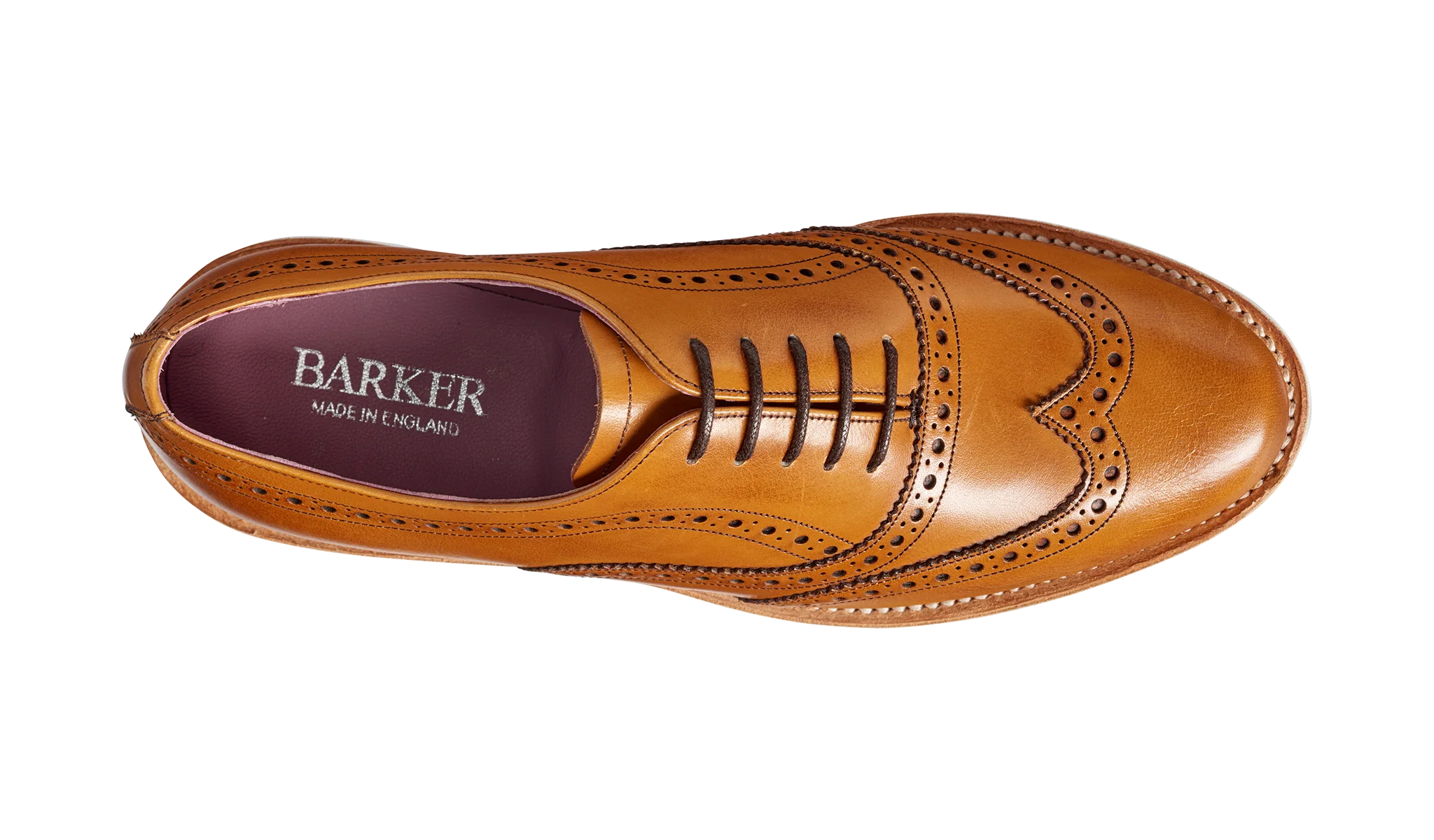 Josie - Cedar Calf Wingtip Brogue - Image 3