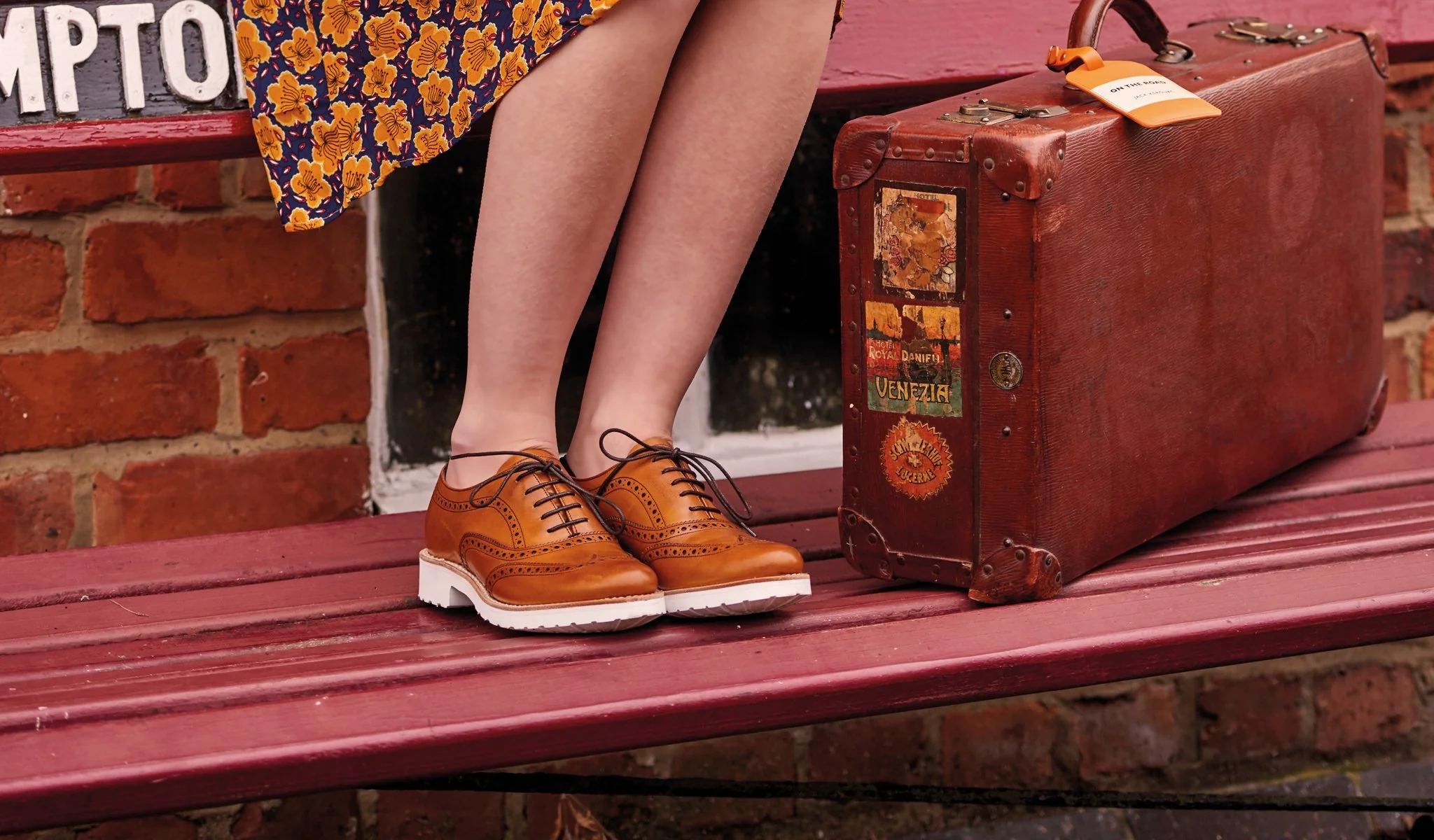 Josie - Cedar Calf Wingtip Brogue - Image 5