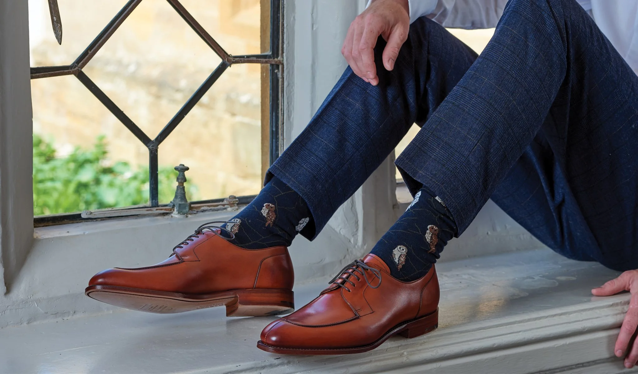Montrose - Antique Rosewood Calf Derby - Image 6