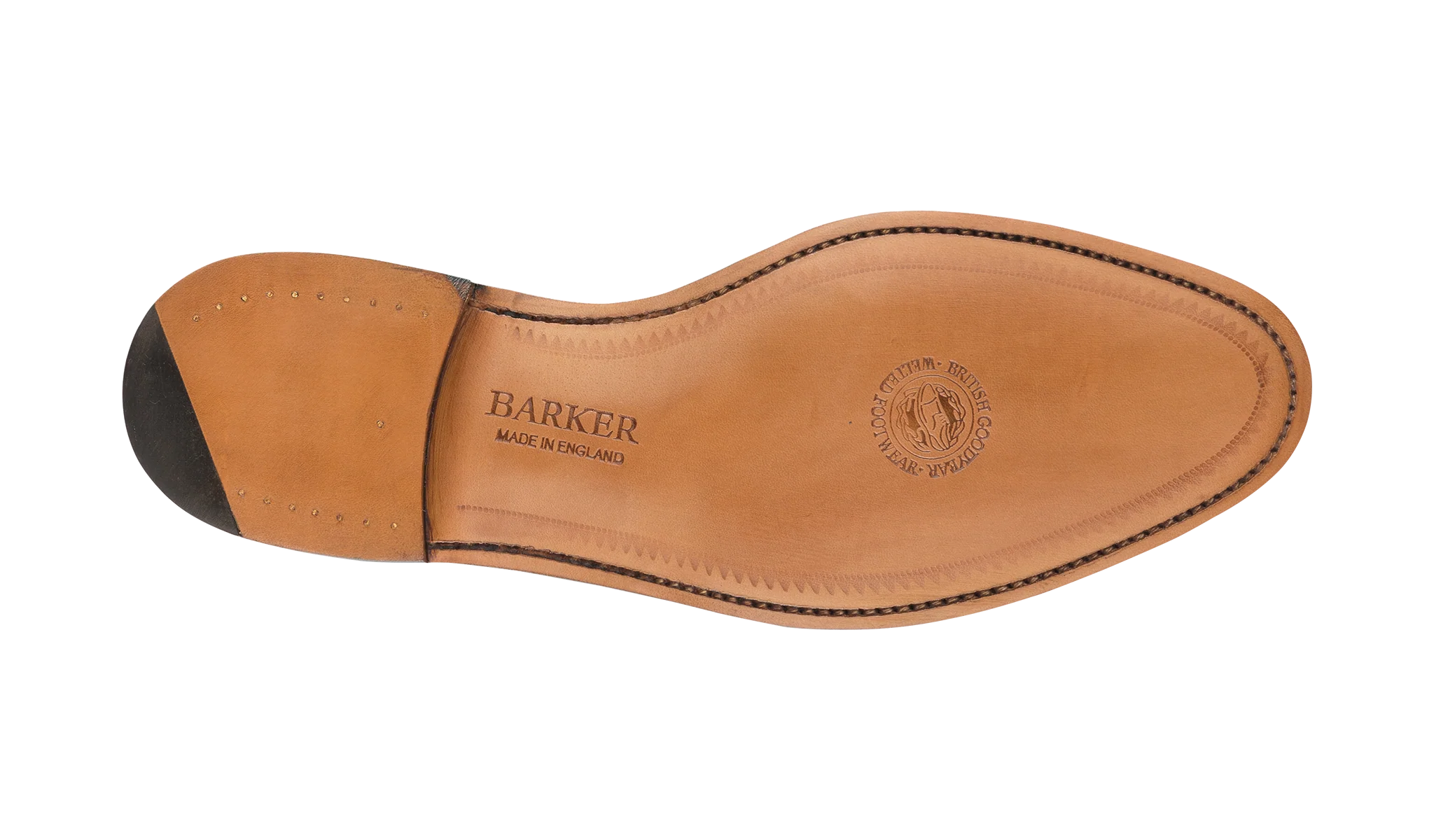 Perth - Burgundy Hi-Shine Derby Shoe - Image 4