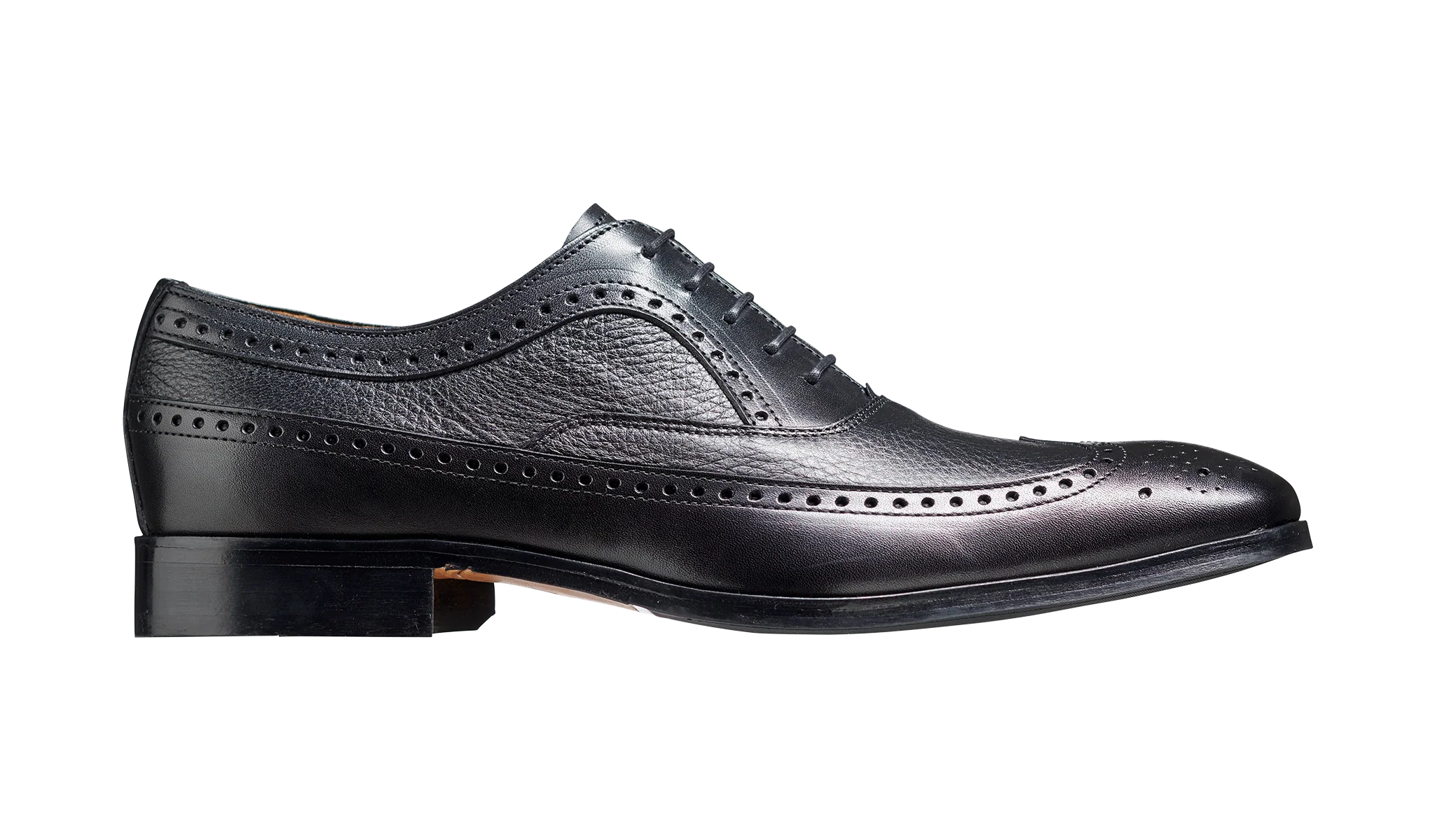 Rugby - Black Calf / Black Deerskin Oxford - Image 2