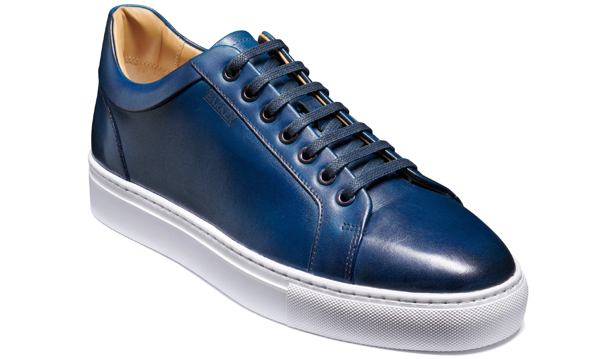 Sam - Navy Hand Painted
