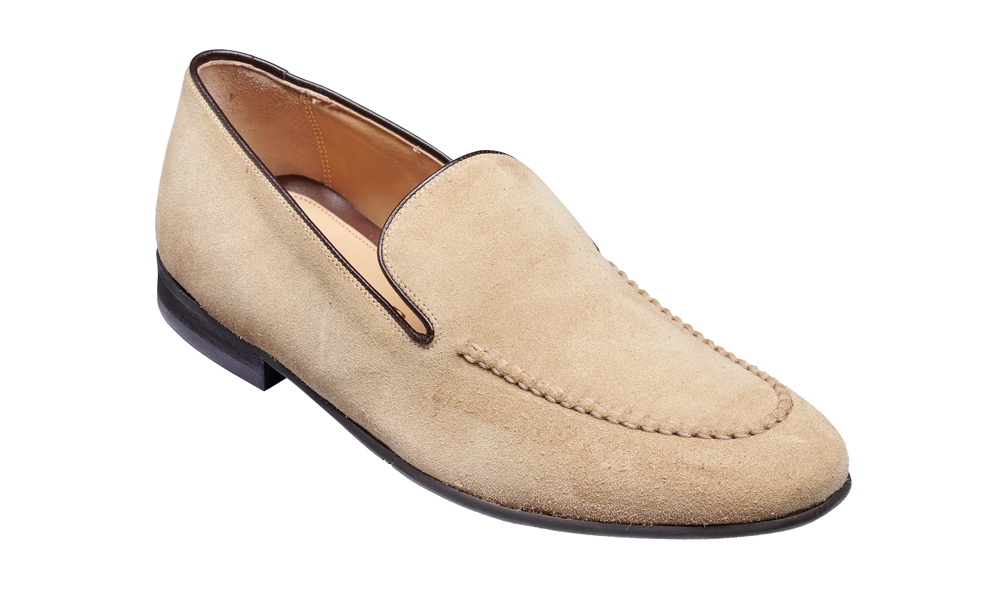 Swanage - Sand Suede Loafer