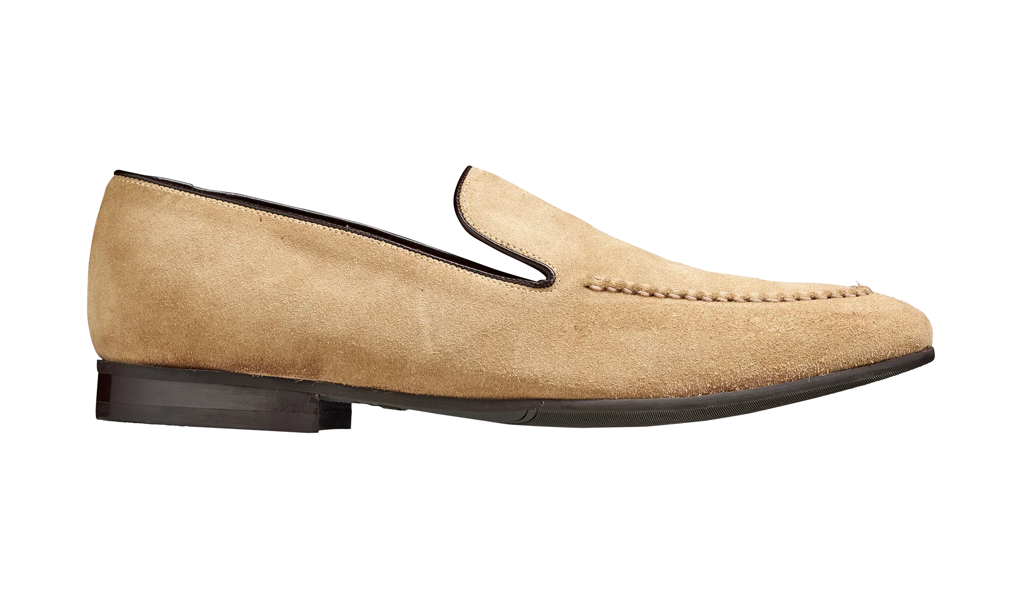 Swanage - Sand Suede Loafer - Image 2