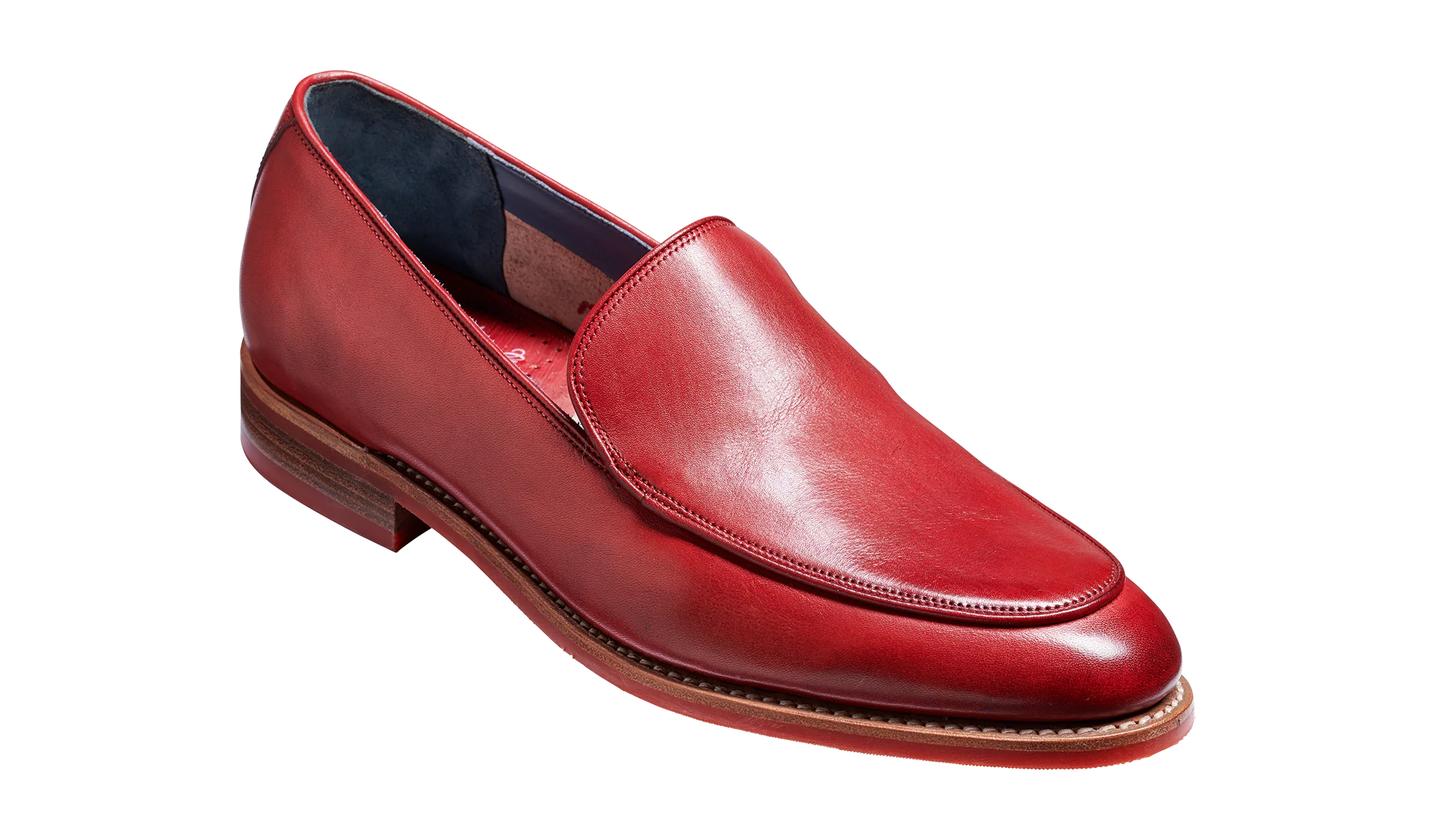 Toledo - Red Hand Painted Loafer
