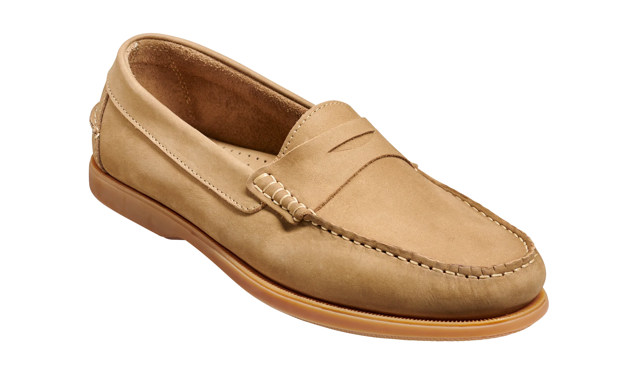 Tony - Sand Nubuck Loafer