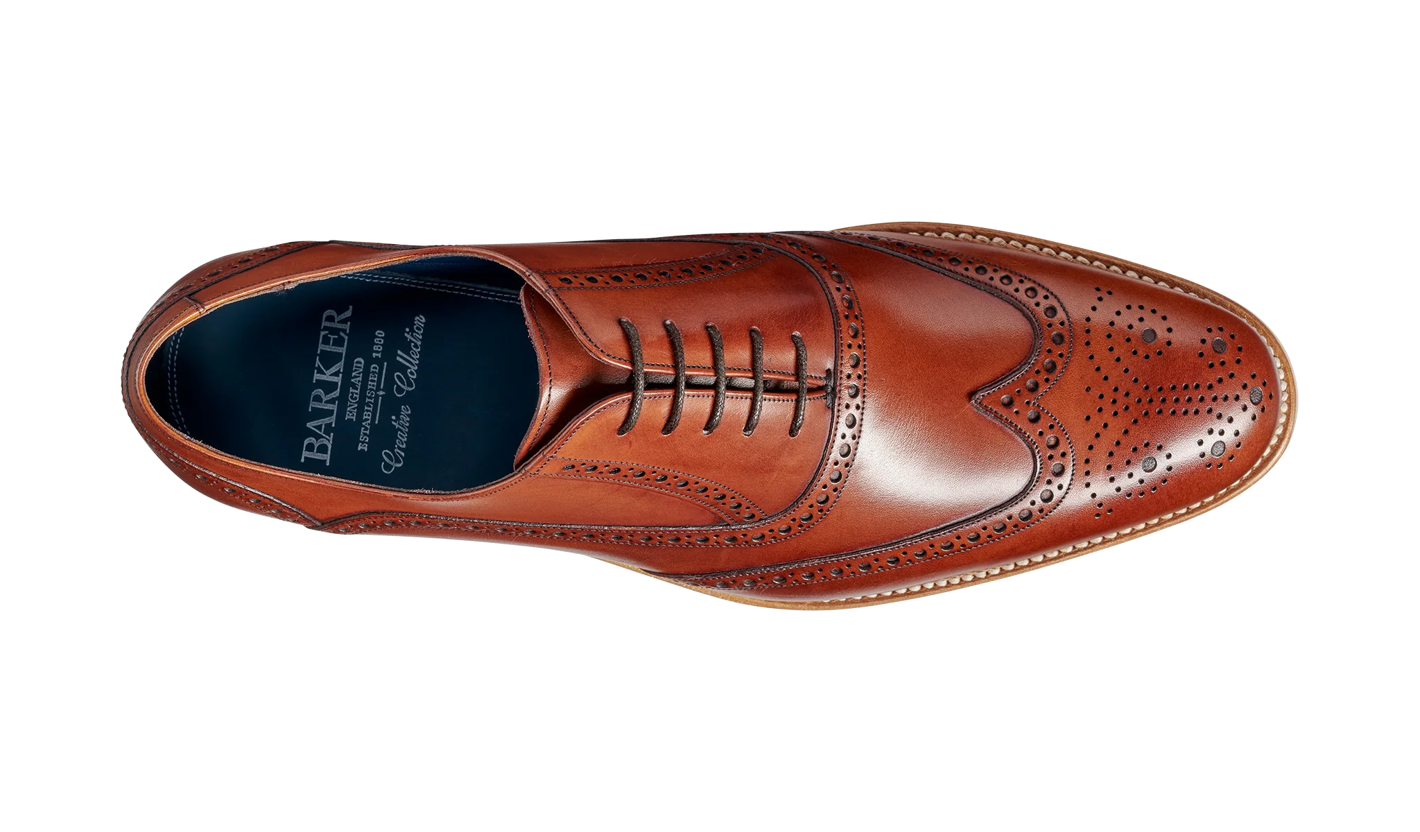 Valiant - Antique Rosewood Calf Brogue - Image 3
