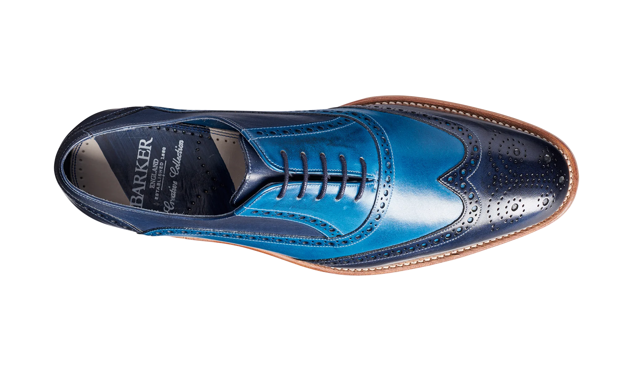 Valiant Multi - Navy / Blue Hand Painted - Image 2